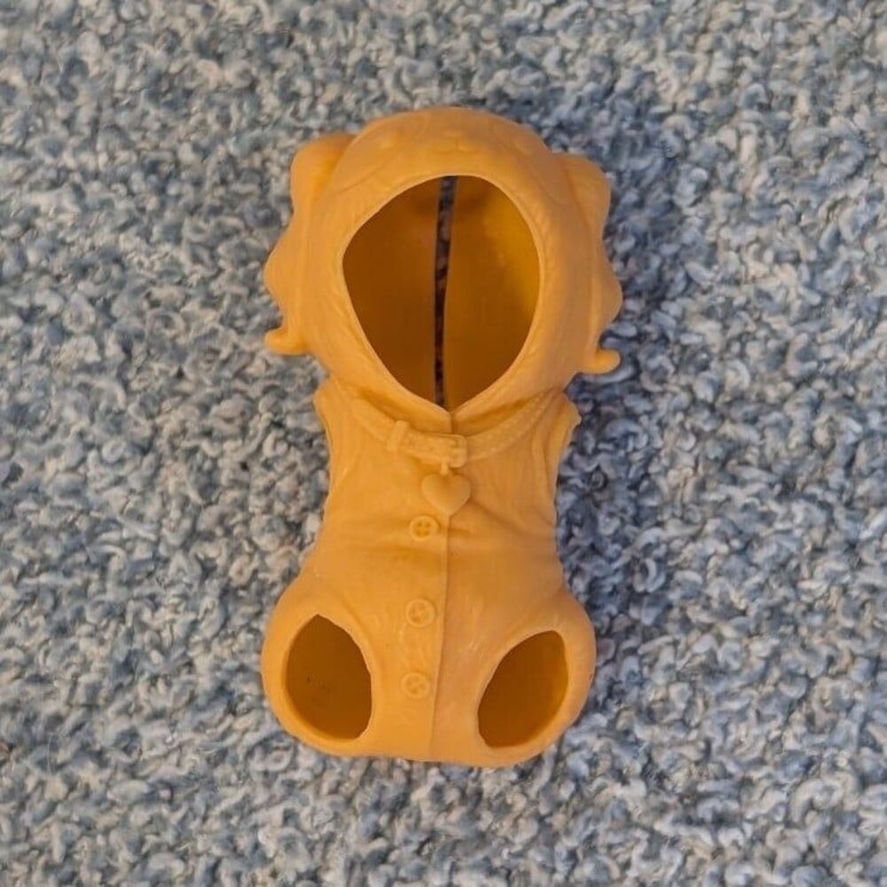 Barbie Skipper Babysitters Removable Golden Yellow Puppy Costume 2.5" Baby Doll
